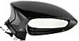 2015 Lexus CT200h - Passenger Side Mirror, For Models Without F Sport Package, Power Adjust, Heated, Paintable, Manual Folding, In-housing Signal Light, No Blind Spot Feature, No Memory, With Puddle Light, No Auto-Dimming