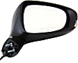 2015 Lexus CT200h - Passenger Side Mirror, For Models Without F Sport Package, Power Adjust, Heated, Paintable, Manual Folding, In-housing Signal Light, No Blind Spot Feature, No Memory, With Puddle Light, No Auto-Dimming