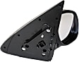 Passenger Side Mirror, Power Adjust, Manual Folding, Heated, Paintable, In-housing Signal Light, No Memory, No Puddle Light, No Auto-Dimming, No Blind Spot Feature