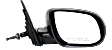 Passenger Side Mirror, Manual Adjust, Manual Folding, Non-Heated, Paintable, No Signal Light, No Memory, No Puddle Light, No Auto-Dimming, No Blind Spot Feature
