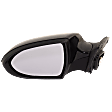 Driver Side Mirror, Power Adjust, Non-Heated, Manual Folding, Paintable, No Signal Light, No Memory, No Puddle Light, No Auto-Dim, No Blind Spot Feature