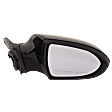 Passenger Side Mirror, Power Adjust, Non-Heated, Manual Folding, Paintable, No Signal Light, No Memory, No Puddle Light, No Auto-Dim, No Blind Spot Feature