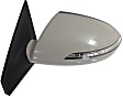 Driver Side Mirror, Power Adjust, Heated, Manual Folding, Paintable, In-housing Signal Light, No Memory, No Puddle Light, No Auto-Dim, No Blind Spot Feature
