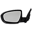 Driver Side Mirror, Power, Manual Folding, Non-Heated, Paintable, In-housing Signal Light, No Memory, No Puddle Light, No Auto-Dimming, No Blind Spot Feature