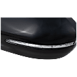 Driver Side Mirror, Power, Manual Folding, Non-Heated, Paintable, In-housing Signal Light, No Memory, No Puddle Light, No Auto-Dimming, No Blind Spot Feature