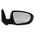 2011 Kia Optima - Passenger Side Mirror, Korea Built Vehicle, Power Adjust, Non-Heated, Paintable, Manual Folding, In-housing Signal Light, No Blind Spot Feature, No Memory, No Puddle Light, No Auto-Dimming