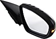2011-2013 Kia Optima - Passenger Side Mirror, Power, Manual Folding, Heated, Paintable, In-housing Signal Light, No Memory, No Puddle Light, No Auto-Dimming, No Blind Spot Feature