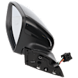 Driver Side Mirror, Power Adjust, Manual Folding, Heated, Paintable, In-housing Signal Light, No Memory, No Puddle Light, No Auto-Dimming, No Blind Spot Feature, Sedan