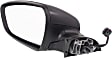 Driver Side Mirror, Power Adjust, Power Folding, Heated, Paintable, In-housing Signal Light, No Memory, No Puddle Light, No Auto-Dimming, No Blind Spot Feature, Sedan