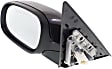Driver Side Mirror, Power, Manual Folding, Heated, Paintable, In-housing Signal Light, No Memory, No Puddle Light, No Auto-Dimming, No Blind Spot Feature