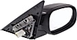 Passenger Side Mirror, Power, Manual Folding, Heated, Paintable, No Signal Light, No Memory, No Puddle Light, No Auto-Dimming, No Blind Spot Feature