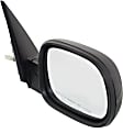 Passenger Side Mirror, Power, Manual Folding, Heated, Paintable, No Signal Light, No Memory, No Puddle Light, No Auto-Dimming, No Blind Spot Feature