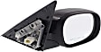 Passenger Side Mirror, Power, Power Folding, Heated, Paintable, In-housing Signal Light, No Memory, No Puddle Light, No Auto-Dimming, No Blind Spot Feature