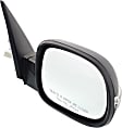 Passenger Side Mirror, Power, Power Folding, Heated, Paintable, In-housing Signal Light, No Memory, No Puddle Light, No Auto-Dimming, No Blind Spot Feature