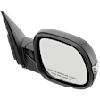 Passenger Side Mirror, Power, Manual Folding, Non-Heated, Paintable, In-housing Signal Light, No Memory, No Puddle Light, No Auto-Dimming, No Blind Spot Feature