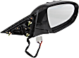 Passenger Side Mirror, Power Adjust, Power Folding, Heated, Paintable, In-housing Signal Light, No Memory, With Puddle Light, No Auto-Dimming, No Blind Spot Feature