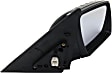 Passenger Side Mirror, Power Adjust, Manual Folding, Non-Heated, Paintable, No Signal Light, No Memory, No Puddle Light, No Auto-Dimming, No Blind Spot Feature
