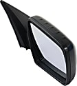 Passenger Side Mirror, Power Adjust, Manual Folding, Non-Heated, Paintable, No Signal Light, No Memory, No Puddle Light, No Auto-Dimming, No Blind Spot Feature