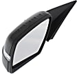 Driver Side Mirror, Power Adjust, Manual Folding, Heated, Paintable, In-housing Signal Light, No Memory, No Puddle Light, No Auto-Dimming, No Blind Spot Feature