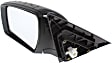 Driver Side Mirror, Power Adjust, Manual Folding, Heated, Paintable, In-housing Signal Light, No Memory, No Puddle Light, No Auto-Dimming, No Blind Spot Feature