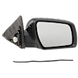 Passenger Side Mirror, Power Adjust, Manual Folding, Heated, Paintable, In-housing Signal Light, No Memory, No Puddle Light, No Auto-Dimming, No Blind Spot Feature