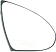 Passenger Side Mirror Glass, Non-Heated, No Blind Spot Feature