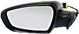 2018 Kia Forte - Driver Side Mirror, Power Adjust, Heated, Paintable, Manual Folding, No Signal Light, No Blind Spot Feature, No Memory, No Puddle Light, No Auto-Dimming