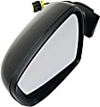 2018 Kia Forte - Driver Side Mirror, Power Adjust, Heated, Paintable, Manual Folding, No Signal Light, No Blind Spot Feature, No Memory, No Puddle Light, No Auto-Dimming