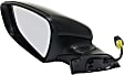 2018 Kia Forte - Driver Side Mirror, Power Adjust, Heated, Paintable, Manual Folding, No Signal Light, No Blind Spot Feature, No Memory, No Puddle Light, No Auto-Dimming