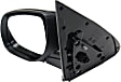 Driver Side Mirror, Power, Manual Folding, Heated, Paintable, In-housing Signal Light, No Memory, No Puddle Light, No Auto-Dimming, No Blind Spot Feature