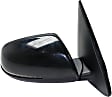 Passenger Side Mirror, Power, Manual Folding, Heated, Paintable, In-housing Signal Light, No Memory, No Puddle Light, No Auto-Dimming, No Blind Spot Feature