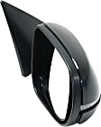 Passenger Side Mirror, Power Adjust, Manual Folding, Heated, Paintable, In-housing Signal Light, No Memory, No Puddle Light, No Auto-Dimming, No Blind Spot Feature