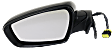 Driver Side Mirror, Power, Power Folding, Heated, Paintable, In-housing Signal Light, No Memory, With Puddle Light, No Auto-Dimming, No Blind Spot Feature