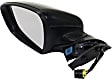 Driver Side Mirror, Power, Power Folding, Heated, Paintable, In-housing Signal Light, No Memory, With Puddle Light, No Auto-Dimming, No Blind Spot Feature