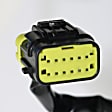 Driver Side Mirror, Power, Power Folding, Heated, Paintable, In-housing Signal Light, No Memory, With Puddle Light, No Auto-Dimming, No Blind Spot Feature