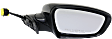 Passenger Side Mirror, Power, Power Folding, Heated, Paintable, In-housing Signal Light, No Memory, With Puddle Light, No Auto-Dimming, No Blind Spot Feature