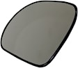 Driver Side Mirror Glass, Heated, No Blind Spot Feature, Flat, With Backing Plate, EX Model