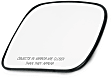 Passenger Side Mirror Glass, Non-Heated, No Blind Spot Feature