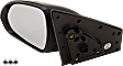Driver Side Mirror, Power Adjust, Heated, Manual Folding, Paintable, No Signal Light, No Memory, No Puddle Light, No Auto-Dim, No Blind Spot Feature