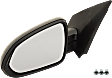 Driver Side Mirror, Power Adjust, Heated, Manual Folding, Paintable, No Signal Light, No Memory, No Puddle Light, No Auto-Dim, No Blind Spot Feature