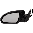 Driver Side Mirror, Power Adjust, Power Folding, Heated, Paintable, In-housing Signal Light, With memory, No Puddle Light, No Auto-Dimming, No Blind Spot Feature