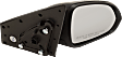 Passenger Side Mirror, Power Adjust, Manual Folding, Heated, Paintable, In-housing Signal Light, No Memory, No Puddle Light, No Auto-Dimming, No Blind Spot Feature, 4 Cyl., 1.6L Engine