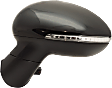 Driver Side Mirror, Power Adjust, Power Folding, Heated, Paintable, In-housing Signal Light, With memory, No Puddle Light, No Auto-Dimming, No Blind Spot Feature