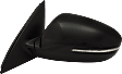 2014-2015 Kia Optima - Driver Side Mirror, Power, Power Folding, Heated, Paintable, In-housing Signal Light, With memory, No Puddle Light, No Auto-Dimming, With Blind Spot Detection in Glass
