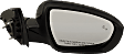 2015 Kia Optima - Passenger Side Mirror, Power Adjust, Heated, Paintable, Power Folding, In-housing Signal Light, With Blind Spot Detection in Glass, With Memory, No Puddle Light, No Auto-Dimming
