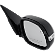 Passenger Side Mirror, Power Adjust, Power Folding, Heated, Paintable, In-housing Signal Light, No Memory, No Puddle Light, No Auto-Dimming, With Blind Spot Detection in Glass