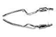 11404200 Cat-Back Exhaust System, Made of Stainless Steel, Performance Series