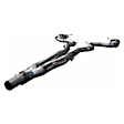 11534100 Cat-Back Exhaust System, 2.3L, 4Cyl, Made of Stainless Steel, Performance Series