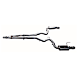 11534100 Cat-Back Exhaust System, 2.3L, 4Cyl, Made of Stainless Steel, Performance Series