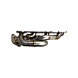 35201110 Headers Shorty, Natural, Made of Stainless Steel